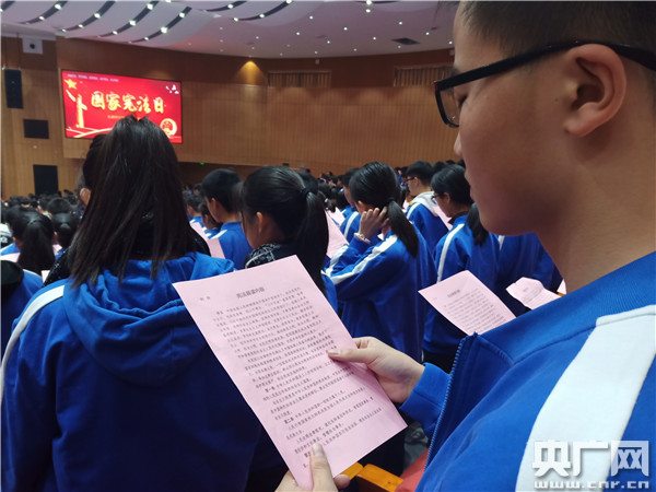 国家宪法日 河南教育厅积极开展宪法宣传教育