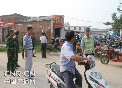 淮滨:公安交警加强学校周边交通秩序治理--中国